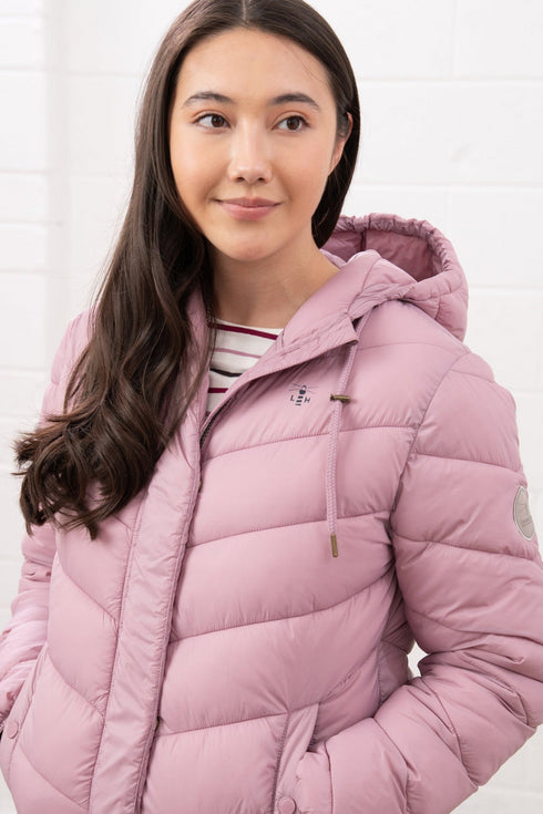 Lighthouse Laurel Womens Padded Mid-Length Coat